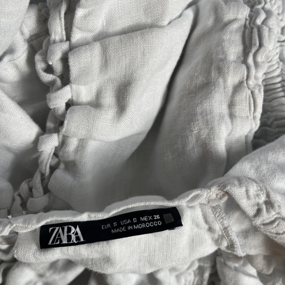 Zara Linen Blouse 3506/270/250 - Picture 4 of 7